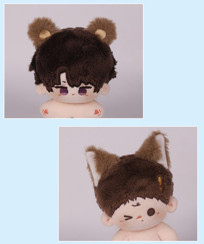 ［ぬい小物］10cm 無属性 ぬいぐるみ用 耳【兽耳】