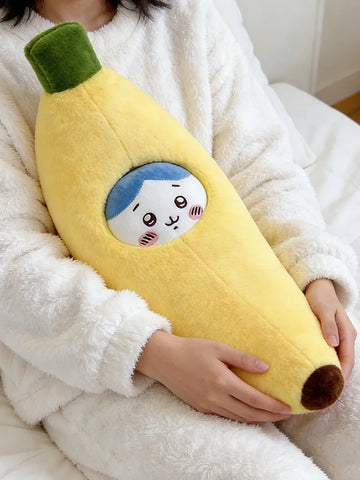 ［ぬい服］15/20cm 無属性 ぬいぐるみ用 クッション【香蕉】