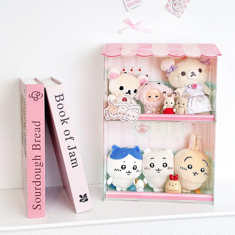 ［ぬい服］10cm 無属性 ぬいぐるみ用 アクリルケース【收纳架】