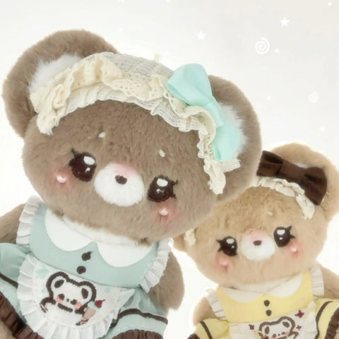 ［ぬい本体］MIDO 11cm 動物 ぬいぐるみ【木偶熊】