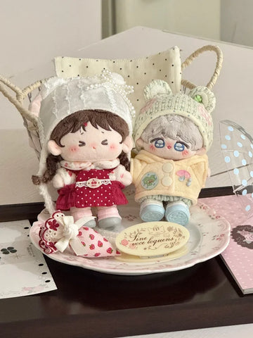 【受注予約】［ぬい服］10cm 無属性 ぬいぐるみ用 お洋服【糖霜】