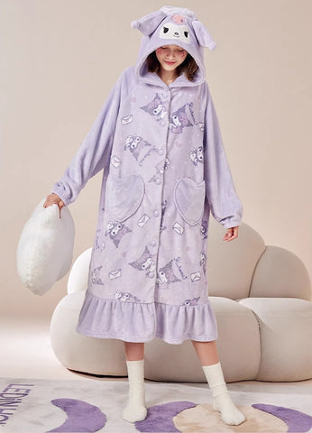 ［サンリオ］クロミ マイメロディ  ルームウェア パジャマ 着る毛布