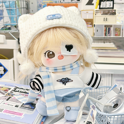 ［ぬい服］20cm 無属性 ぬいぐるみ用服【雪盐】