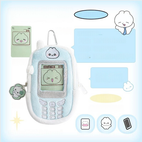 ［推し活グッズ］10cm 無属性 ぬいぐるみ用服 ポーチ【G5T1I7】