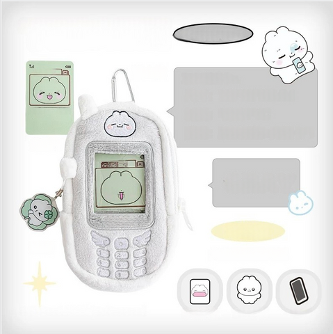 ［推し活グッズ］10cm 無属性 ぬいぐるみ用服 ポーチ【G5T1I7】