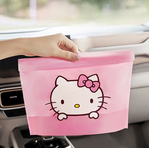 [サンリオ］カー用品 車 ゴミ袋 20枚