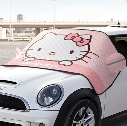 ［サンリオ］カー用品 車 サンシェード