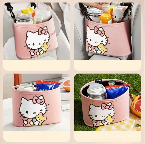 [サンリオ]カー用品 車用 収納ボックス