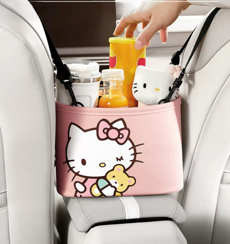 [サンリオ]カー用品 車用 収納ボックス