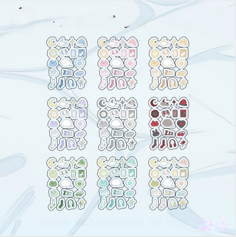 ［推し活グッズ］アクリルフレーム+パーツ【Q9K6N4】