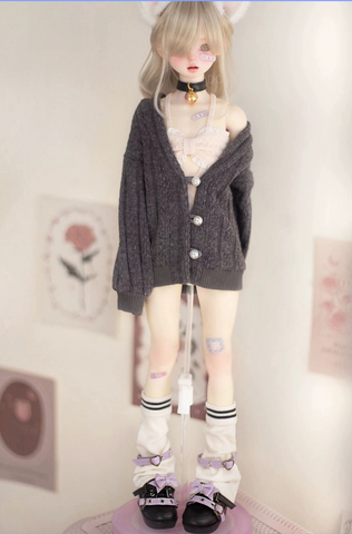 ［BJD服］1/4 kumako 1/5 1/6 女の子 ドール 人形用 靴下【Z3W5W3】