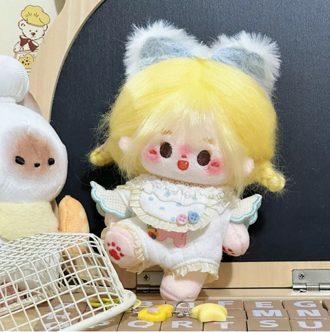 ［ぬい服］10cm 無属性 ぬいぐるみ用 お洋服【天使之翼】