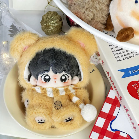 ［ぬい服］10cm 無属性 ぬいぐるみ用 お洋服【水貂毛】