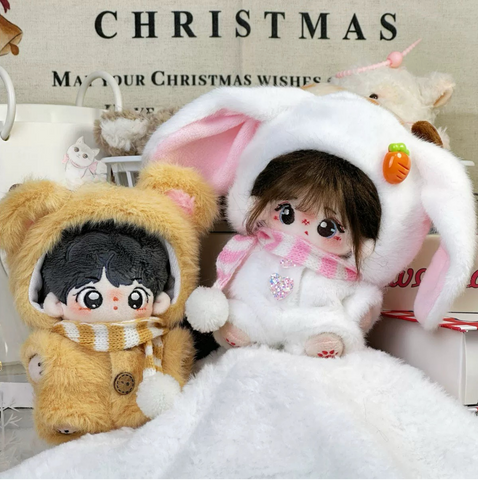 ［ぬい服］10cm 無属性 ぬいぐるみ用 お洋服【水貂毛】