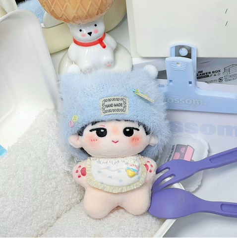 ［ぬい服］10cm 無属性 ぬいぐるみ用 お洋服【羊角帽】