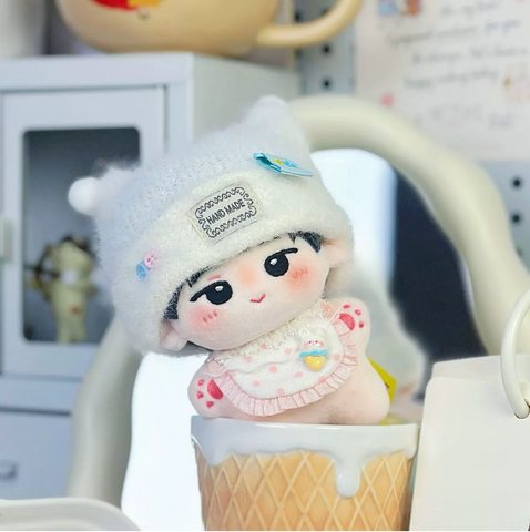 ［ぬい服］10cm 無属性 ぬいぐるみ用 お洋服【羊角帽】