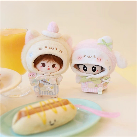 ［ぬい服］10cm 無属性 ぬいぐるみ用 お洋服【软软面包】