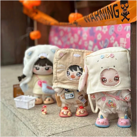 ［ぬい服］10/15/20cm 無属性 ぬいぐるみ用 お洋服【小狗烧】
