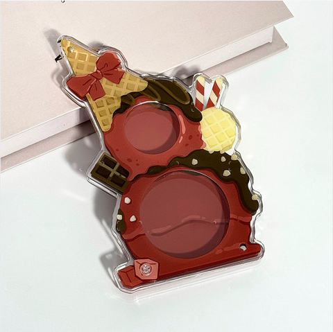 ［推し活グッズ］缶バッジアクリルフレーム 25/32/38/58mm【E0M7F4】