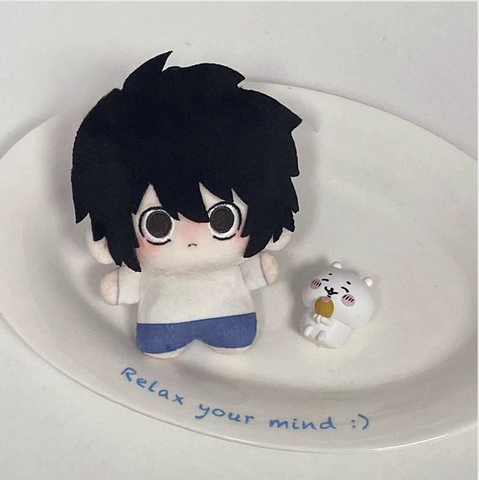 ［有属性ぬい本体］DEATH NOTE 10cm ぬいぐるみ本体【死亡笔记】