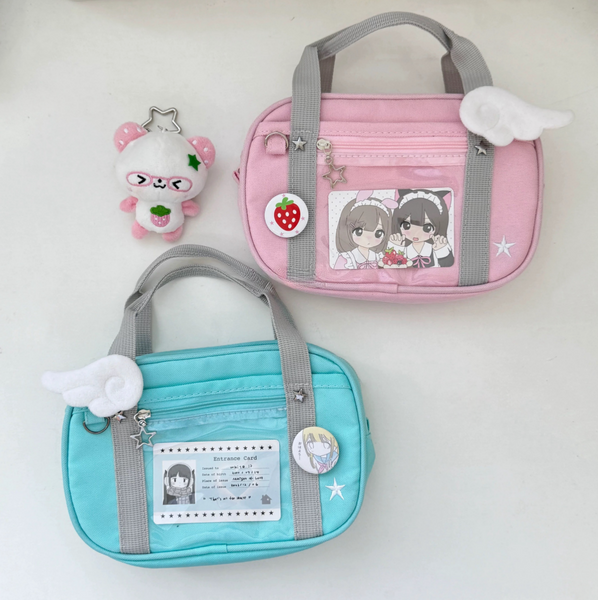 お得なトリオ 【夏コレ】 US限定 ★PINK★ ポーチ Switch用EVAカラーポーチ#Unipo Q-LiA ころりんアニマル くま