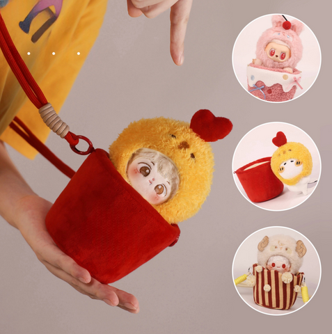 ［ぬい服］10cm 無属性 ぬいぐるみ用 お洋服【小食桶】