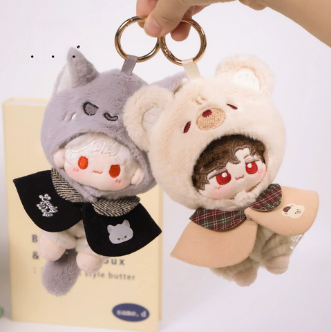 ［ぬい服］10cm 無属性 ぬいぐるみ用 お洋服【动物】