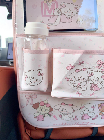 [MIKKO] カー用品 車用 シートバックポケット