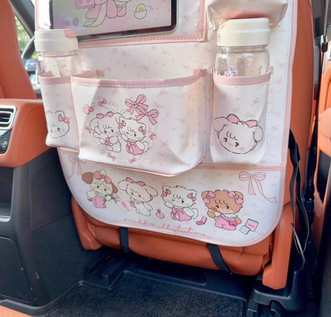 [MIKKO] カー用品 車用 シートバックポケット