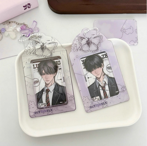 ［推し活グッズ］PVC トレーディングカード用ホルダー【M4S3H5】