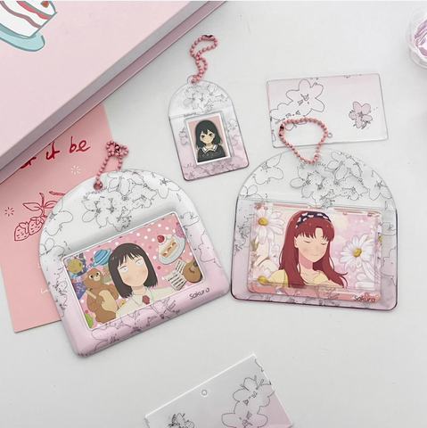 ［推し活グッズ］PVC トレーディングカード用ホルダー【L9C5C6】