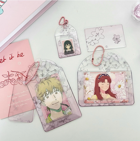 ［推し活グッズ］PVC トレーディングカード用ホルダー【L9C5C6】
