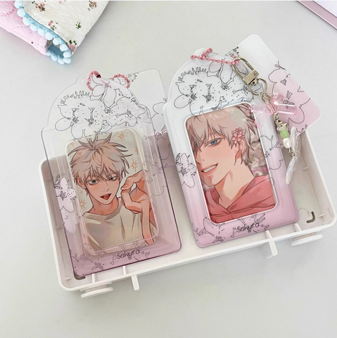 ［推し活グッズ］PVC トレーディングカード用ホルダー【L9C5C6】