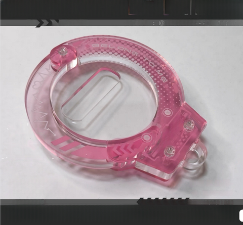 ［推し活グッズ］缶バッジアクリルフレーム 58mm【X6D4H2】