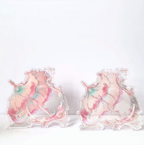 ［推し活グッズ］缶バッジアクリルフレーム 58/75mm【L8P1J5】