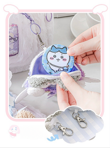 ［推し活グッズ］缶バッジカバー ホルダー【D6N5C4】