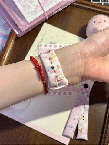 ［サンリオ］シュガーバニーズ Apple Watch ウォッチ ベルト 交換バンド