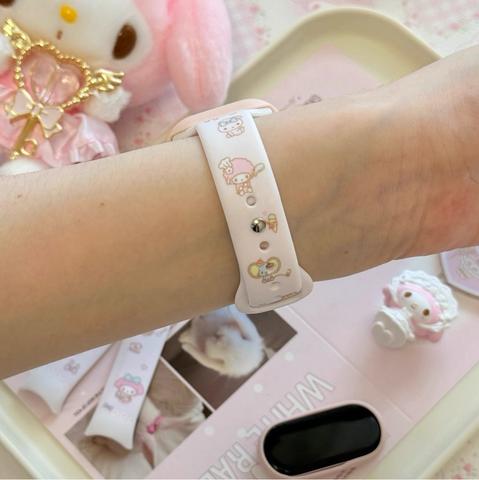 ［サンリオ］マイメロディ Apple Watch ウォッチ ベルト 交換バンド