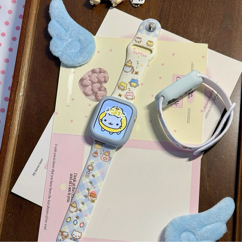 ［キャラグッズ］にゃんにゃんにゃんこ Apple Watch ウォッチ ベルト 交換バンド