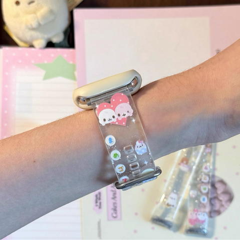［キャラグッズ］まめゴマ Apple Watch ウォッチ ベルト 交換バンド