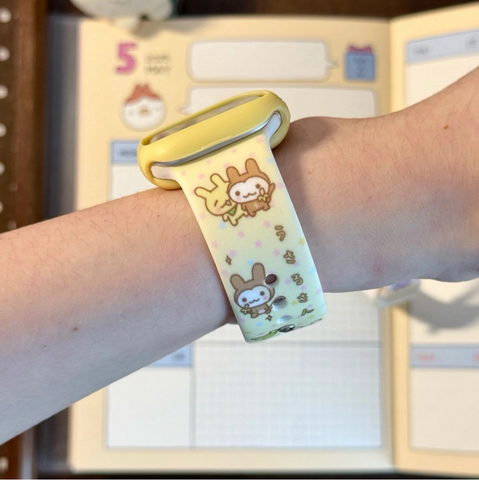 ［キャラグッズ］うさるさん Apple Watch ウォッチ ベルト 交換バンド