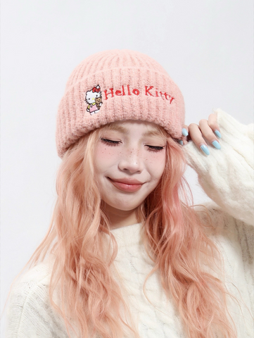 [サンリオ］ハローキティ ニット 帽子