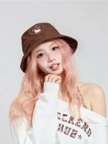 ［サンリオ］正規品 ハローキティ バケットハット【N3TTXM】