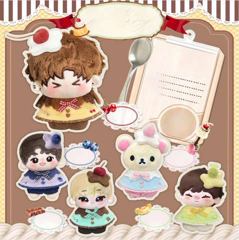 ［ぬい服］10cm 無属性 ぬいぐるみ用 お洋服【喫茶店】