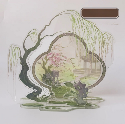 ［推し活グッズ］アクリルフレーム 背景 スタンド【1K2KTT】