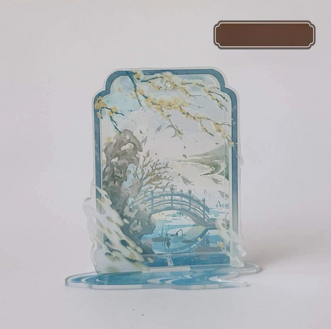 ［推し活グッズ］アクリルフレーム 背景 スタンド【1K2KTT】