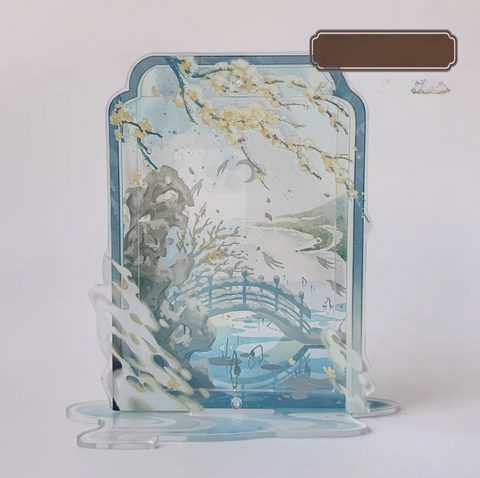 ［推し活グッズ］アクリルフレーム 背景 スタンド【1K2KTT】