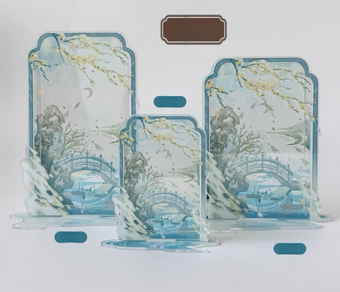 ［推し活グッズ］アクリルフレーム 背景 スタンド【1K2KTT】