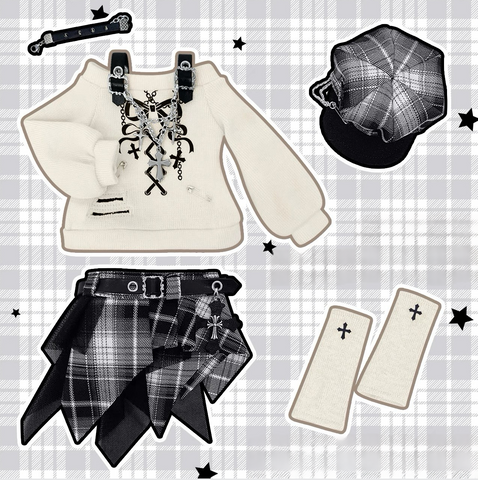 ［BJD服］1/4 ドール用 衣装セット【OY1TBF】