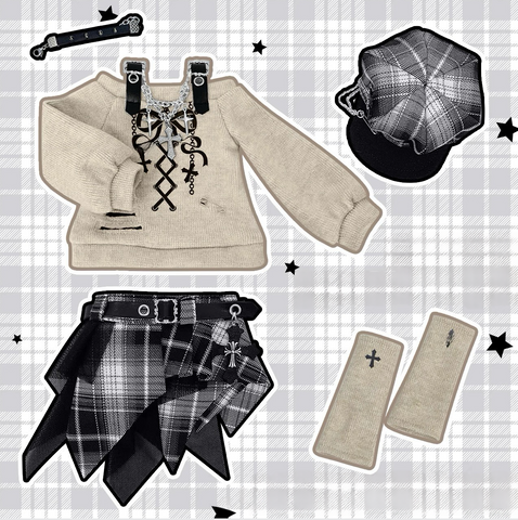 ［BJD服］1/4 ドール用 衣装セット【OY1TBF】